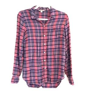 Lucky Brand | Plaid Flannel Button Up